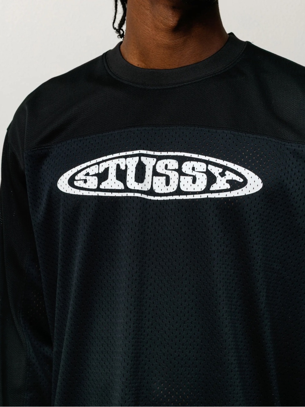 Stussy mesh longsleeve jersey